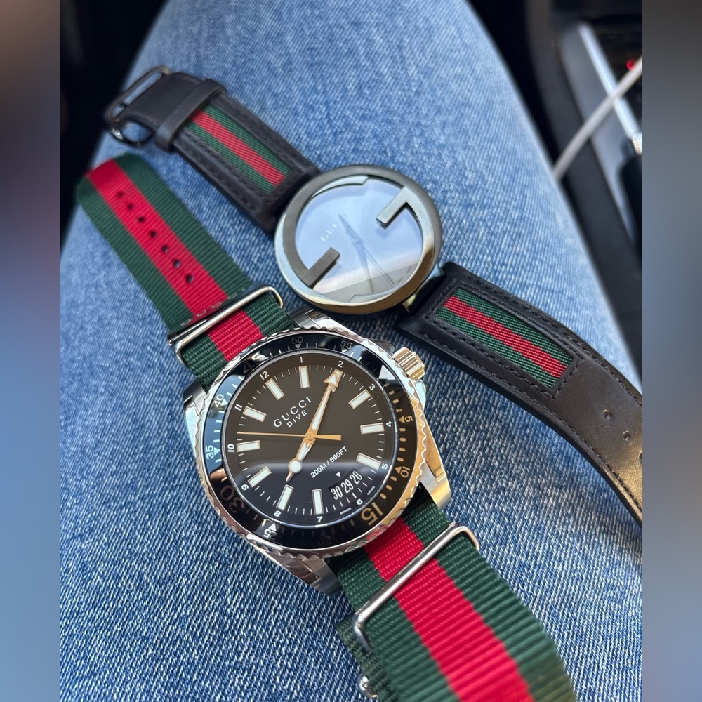 Lot of 2 Gucci Watches